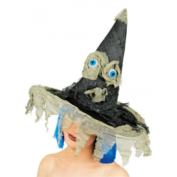 Chapeau de sorcière avec des yeux Halloween
