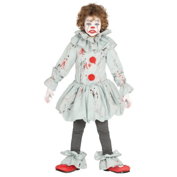 Déguisement de clown fou fille Halloween
