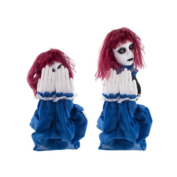 Automate fille de l'horreur animée Halloween