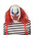 Masque clown joyeux latex Halloween