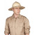 Chapeau de safari osier de luxe Chapeau de safari osier de luxe