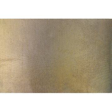 Nappe brillante noire et or glossy 150 cm x 3 m