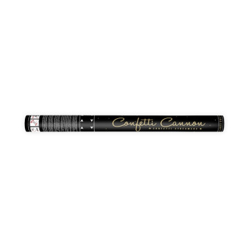 Canon à confettis tourbillon Or 60 cm