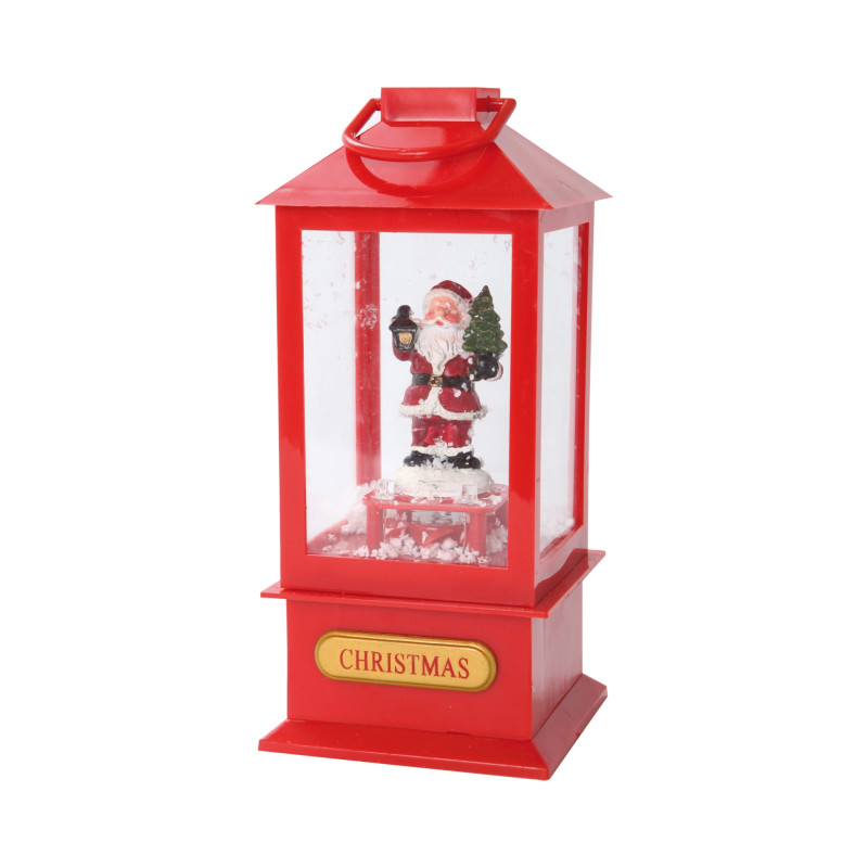 Père Noël Musical Et Lumineux - 30 Cm - Décoration De Noël - Neuf