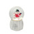 Boule à neige bonhomme neige led couleur changeante 12,5 cm