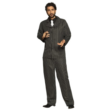 Déguisement Gangster Homme noir-54/56