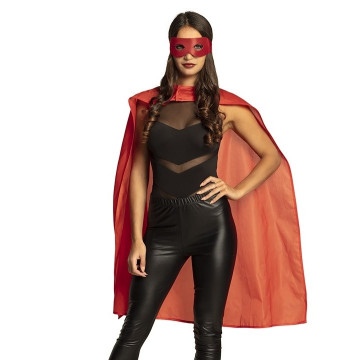 Kit Super Héros Rouge adulte