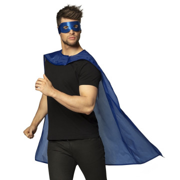 Kit Super Héros Bleu adulte
