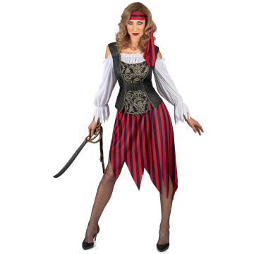 Déguisement pirate gusty femme