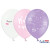 Lot de 6 ballons Licorne en latex 30 cm