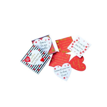 Boite de jeu amours 35 cartes questions