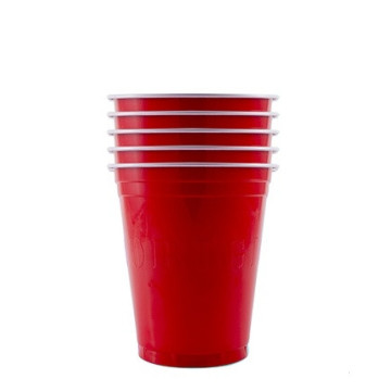 Lot de 20 gobelets cups rouges 53 cl