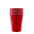 Lot de 20 gobelets cups rouges 53 cl