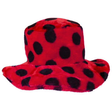 Chapeau Coccinelle en peluche