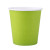 Lot de 28 gobelets en carton vert anis 20 cl