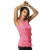 Top flapper rose fluo taille 36/38