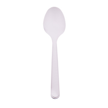 Lot de 60 cuillères blanches biodégradable 16,5 cm