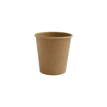Lot de 50 gobelets en carton kraft 12 cl