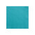 Lot de 20 serviettes en papier turquoise 33 x 33 cm