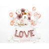 Ballon Love rose gold 140 x 35 cm