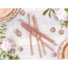 Lot de 250 pailles carton rose gold 19 cm