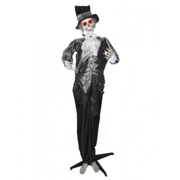Automate squelette marié Halloween