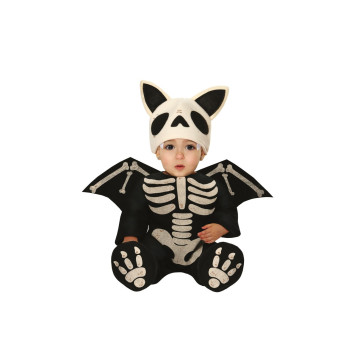 Déguisement squelette chauve-souris bébé Halloween