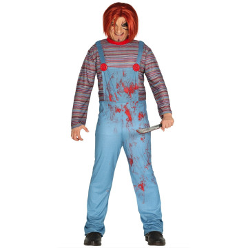Déguisement Poupée méchante chuck Halloween homme