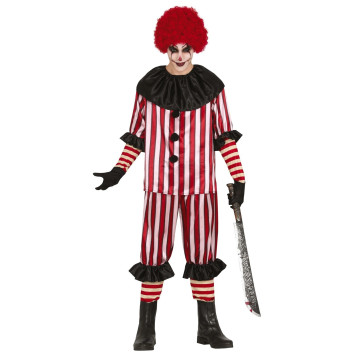 Déguisement  clown diabolique homme Halloween