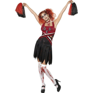 Déguisement cheerleader zombie femme Halloween