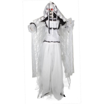 Automate squelette mariée Halloween