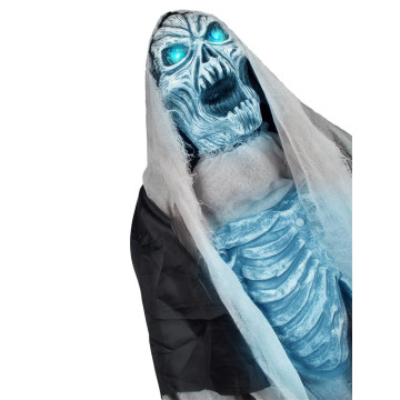Automate squelette lumineux et sonore Halloween 198 cm