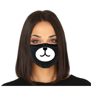 Masque de protection tissu nez de chien