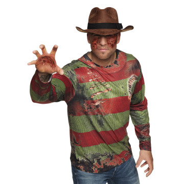 T-shirt photoréaliste Freddy Halloween – XL