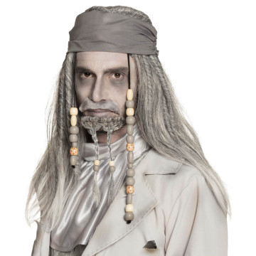 Perruque Pirate fantôme de luxe Halloween