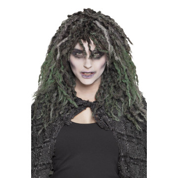 Perruque Swamp zombie Halloween
