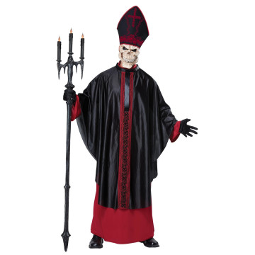 Déguisement Cardinal noir Halloween – XL