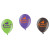 Lot de 6 Ballons latex Happy Halloween