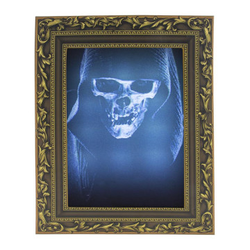 Miroir Hanté 3D Lumineux Halloween