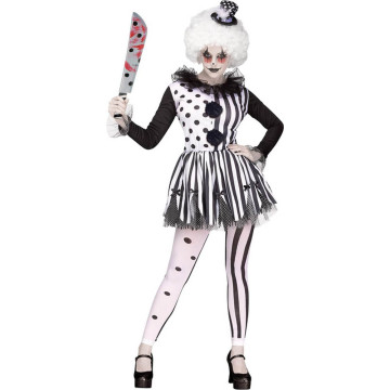 Déguisement clown tueur femme Halloween – M/L