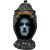 Urne funéraire hantée avec piles Halloween 16 x 33 cm Urne funéraire hantée avec piles Halloween 16 x 33 cm