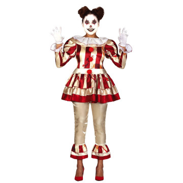 Déguisement Scary clown femme Halloween – M