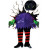 Décoration aluminium Halloween 7 0 x 120 cm Décoration aluminium Halloween 7 0 x 120 cm