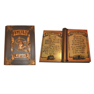 Livre de sorcière avec sons Halloween