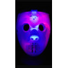 Masque Jason avec lumière Halloween