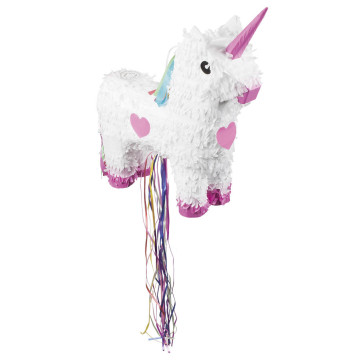 Pinata Licorne blanche 47 x 39 cm