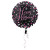 Ballon Sparkling celebration rose Happy Birthday