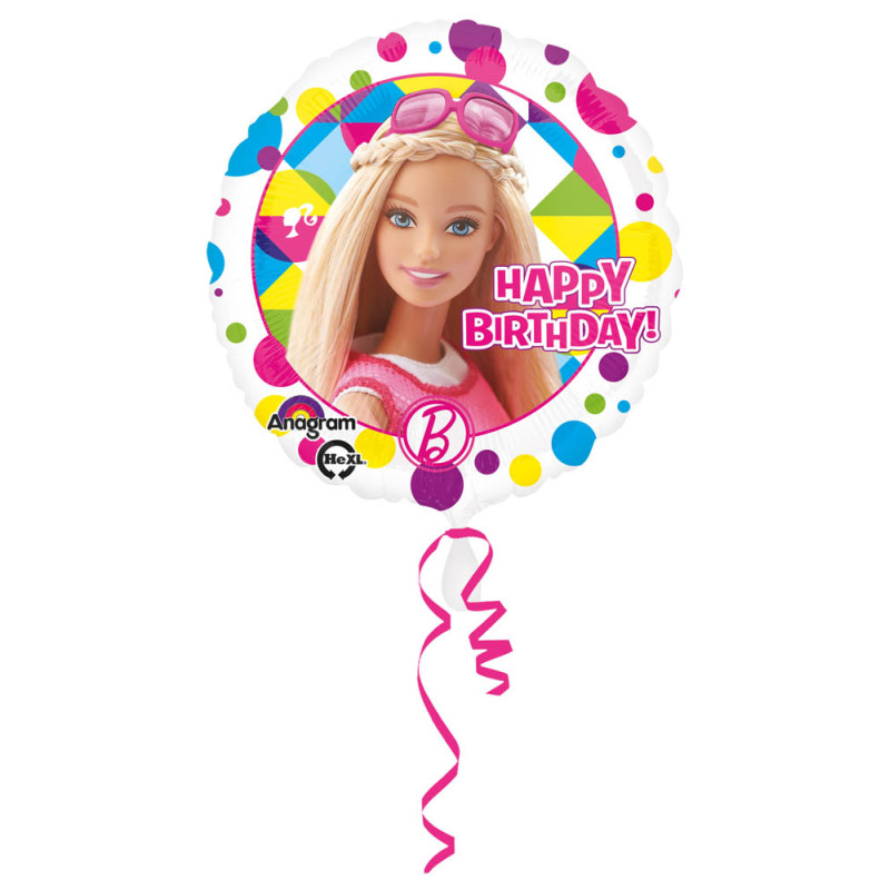 Barbie Ballon Anniversaire, Ballons De Fête Barbie , Décoration De