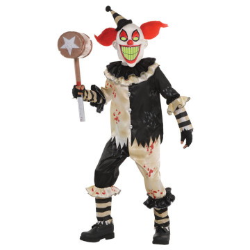 Déguisement clown de l'horreur adolescent Halloween