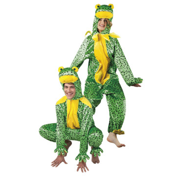 Déguisement Grenouille peluche kigurumi adulte